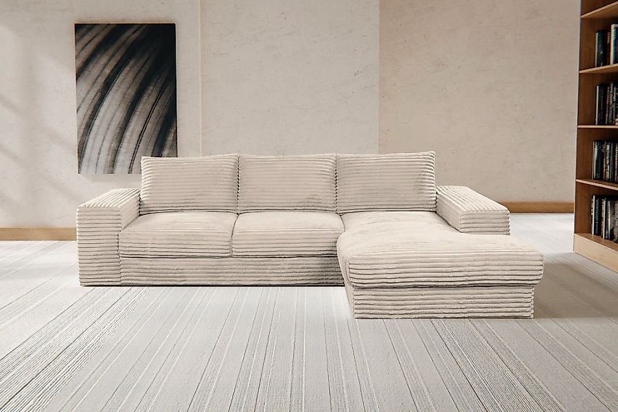 WERK2 Ecksofa "Rozzana Design Ecksofa mit hohem Komfort, zeitlos & elegant, günstig online kaufen