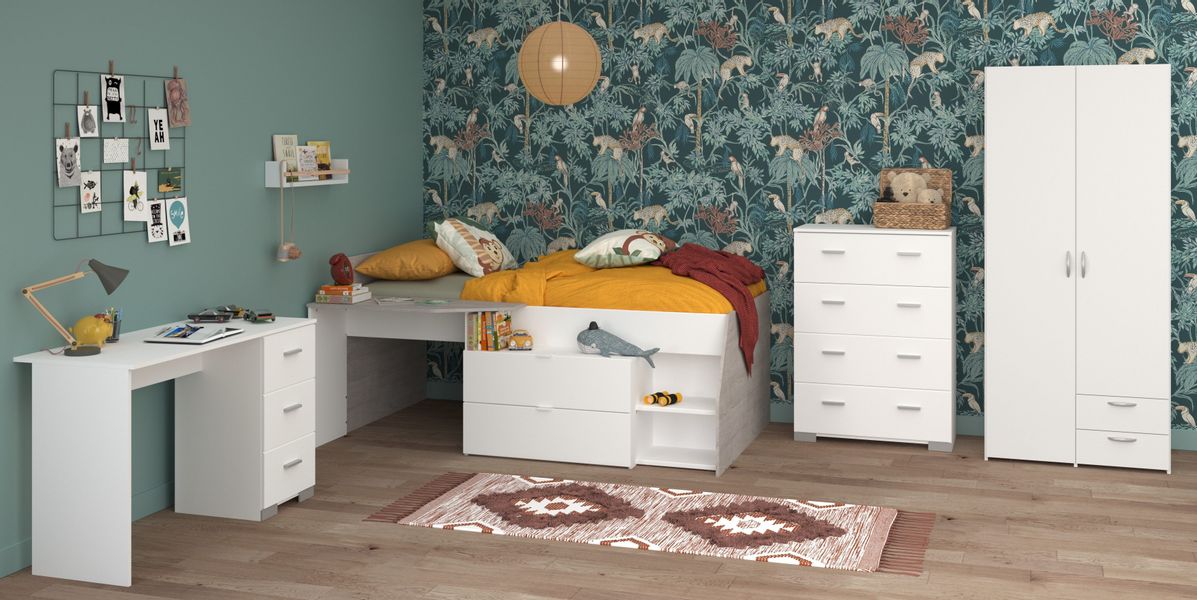 Parisot Jugendzimmer-Set Parisot, Milky 11, (5-tlg), günstig online kaufen