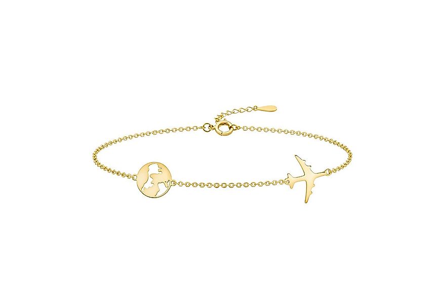 Sofia Milani Armband Weltkarten (Armband), 925 Silber Damen Schmuck - B0355 günstig online kaufen