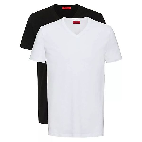 Hugo Kurzarm-t-shirt Mit V-ausschnitt XL Open Miscellaneous günstig online kaufen