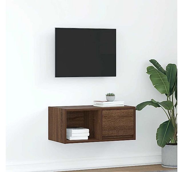 vidaXL TV-Schrank TV-Schrank Braun Eichen-Optik 60x31x25,5 günstig online kaufen