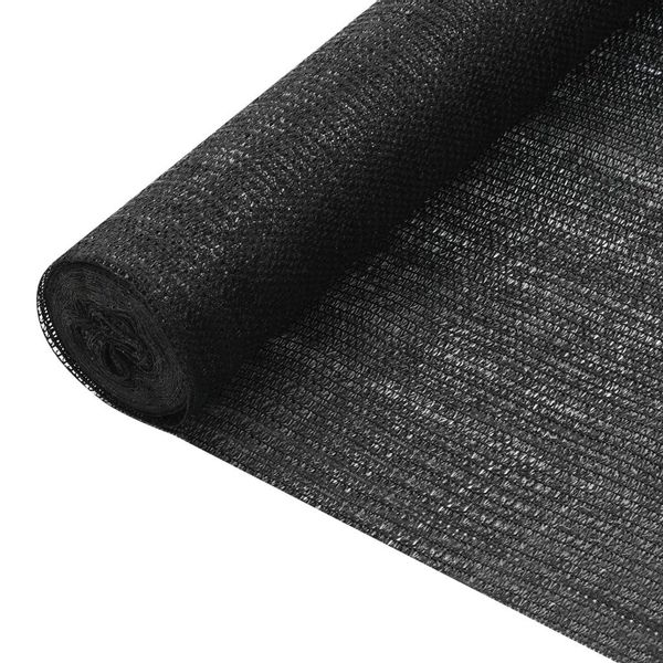 vidaXL Blende Zaunblende Schwarz 1,8x25 m günstig online kaufen