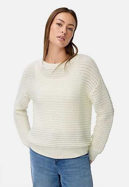 camel active Strickpullover Strickpullover aus einem Baumwollmix Langarm Ma günstig online kaufen