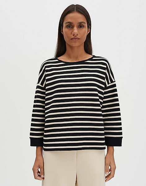 someday Sweatshirt ULENO Loose in Strickoptik gerader Schnitt, weite Passfo günstig online kaufen