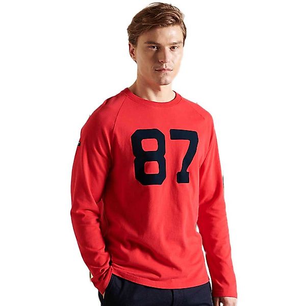 Superdry Vintage Logo Ac Langarm-t-shirt XL Campus Red günstig online kaufen
