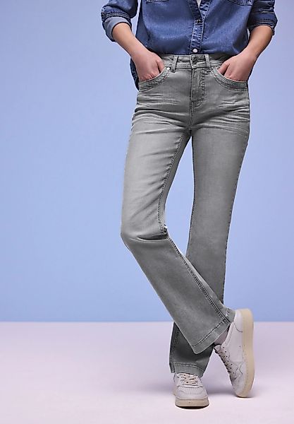 STREET ONE Bootcut-Jeans "Style Blaire" 5-Pocket-Style, mit Viskose und Str günstig online kaufen