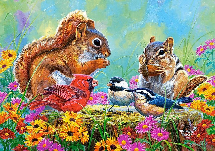 Castorland Puzzle Kleine Naschfreunde, Puzzleteile günstig online kaufen
