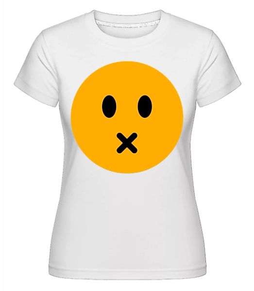 Silent Smiley · Shirtinator Frauen T-Shirt günstig online kaufen