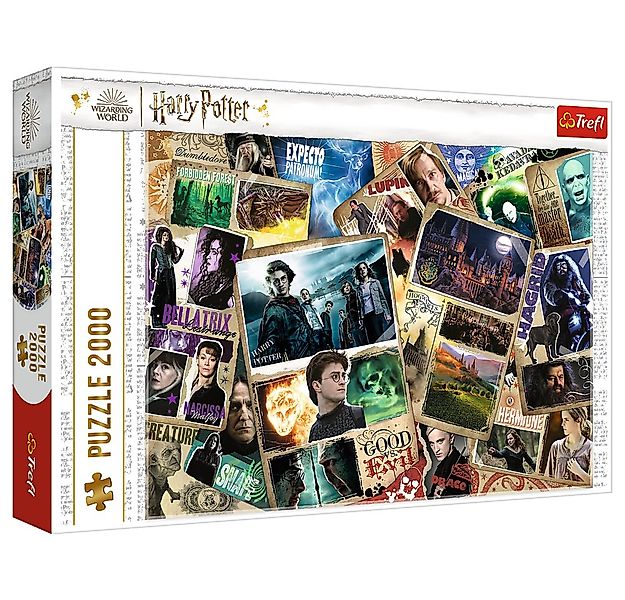 Trefl Puzzle Trefl, Harry Potter Charaktere, 2000 Teile Puzzle, 2000 Puzzle günstig online kaufen