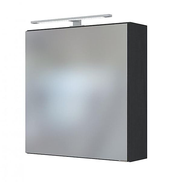 HELD MÖBEL Spiegelschrank Davos 60 cm graphit günstig online kaufen