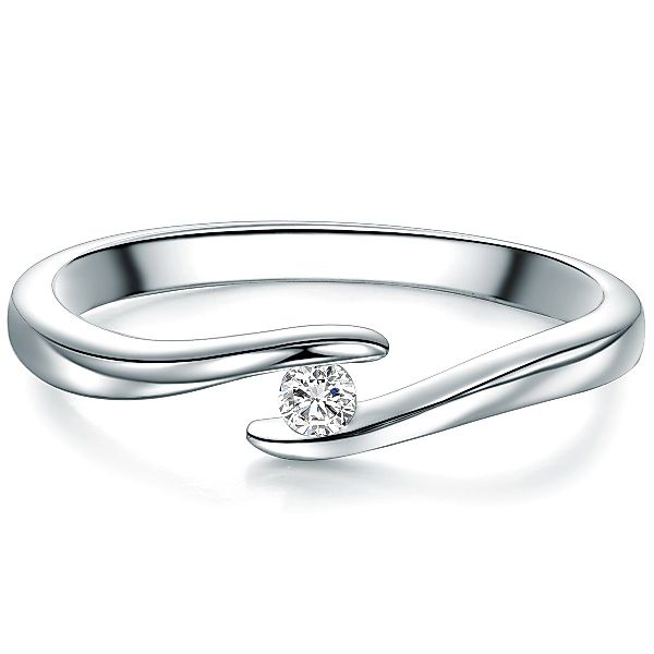 Trilani Silberring Twist-Ring aus 925 Sterling günstig online kaufen