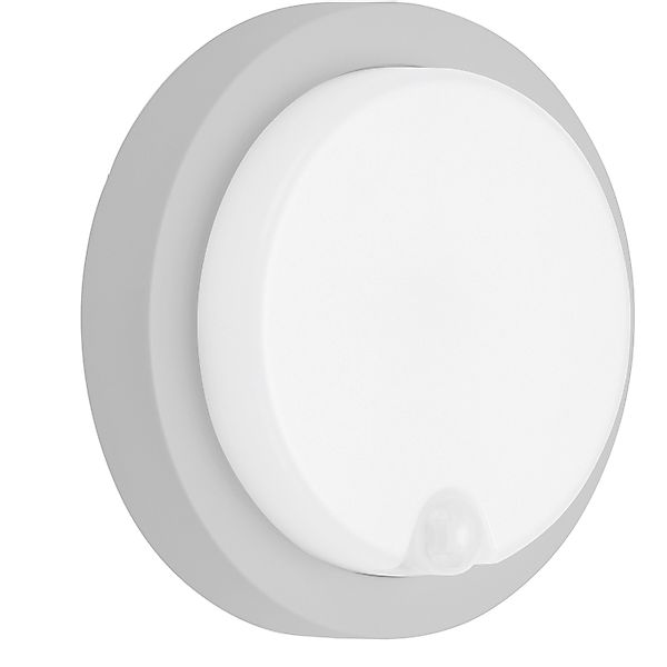 Telefunken LED-Außenleuchte mit Bewegungsmelder Dortmund Silberfarbig 12 W günstig online kaufen