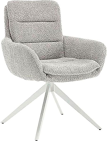 Home affaire Esszimmerstuhl "Taragona", (Set), 2 St., Boucle, mit unterschi günstig online kaufen