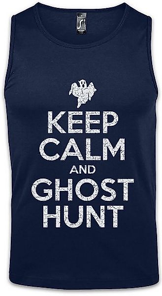 Urban Backwoods Tanktop Keep Calm And Ghost Hunt Ärmelloses T-Shirt Spectre günstig online kaufen