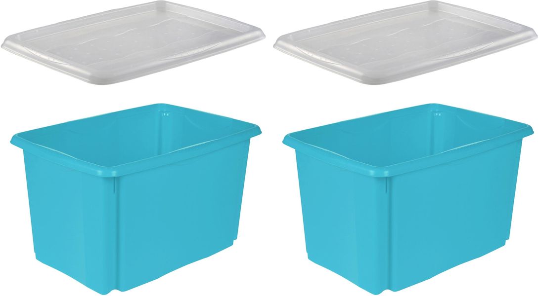 keeeper Aufbewahrungsbox "emil" 45 L, mit Deckel, hochwertiger Kunststoff günstig online kaufen