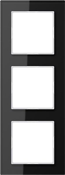 Jung Glasrahmen 3-fach sw waage/senkrecht AC 583 GL - AC583GLSW günstig online kaufen