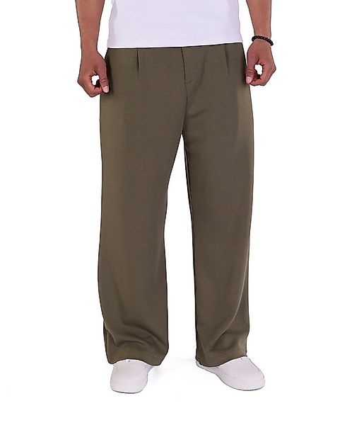 Denim Distriqt Stoffhose Feine Herren Baggy Stoffhose Loose Fit günstig online kaufen