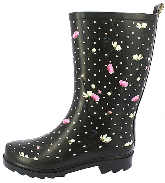 Beck Damen Gummistiefel Blumen- regen Gummistiefel günstig online kaufen