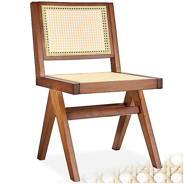 tectake Esszimmerstuhl Holzstuhl Lissy mit Wiener günstig online kaufen