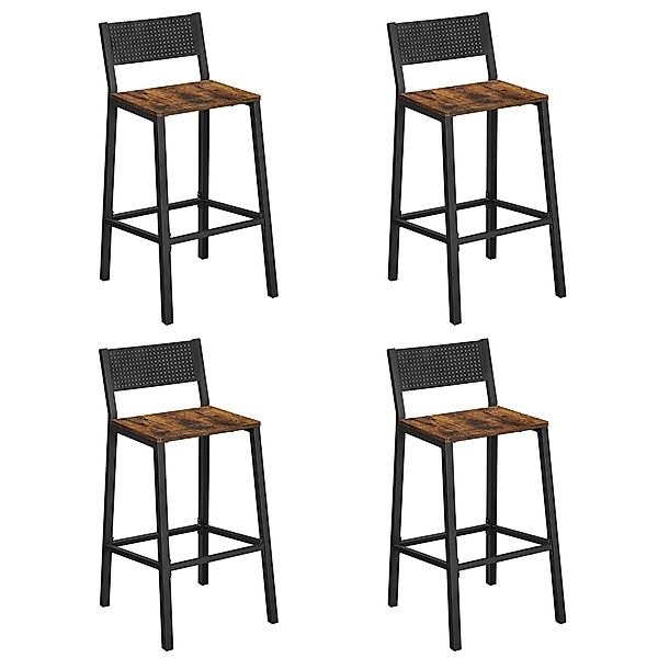 VASAGLE Barhocker Barstühle (Set, 4 St., günstig online kaufen