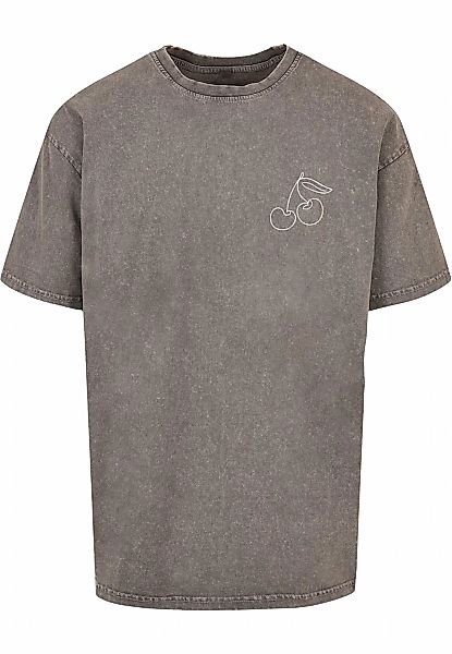 Merchcode T-Shirt "Merchcode Herren Cherry Acid Washed Oversize Tee" 1 Stk. günstig online kaufen