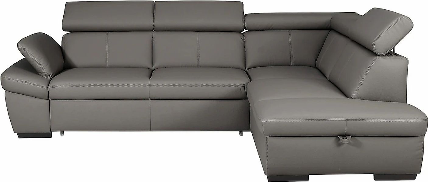 exxpo - sofa fashion Ecksofa "Salerno, Funktionssofa, hoher Sitzkomfort, Br günstig online kaufen