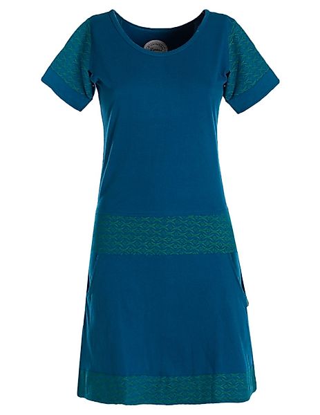 Vishes Minikleid Damen Longshirt Kleid kurzarm günstig online kaufen