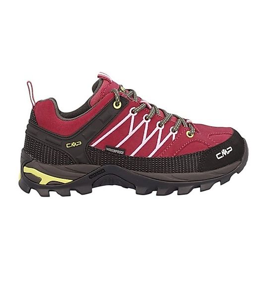 CMP Rigel Low WP (Trekking, wasserdicht) rot/schwarz Damen Wanderschuh günstig online kaufen
