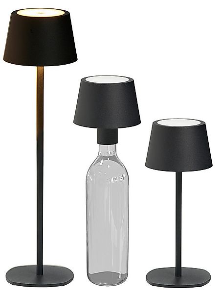 Northpoint LED Tischleuchte LED Akku Tischlampe Flaschenleuchte 3in1 45cm w günstig online kaufen