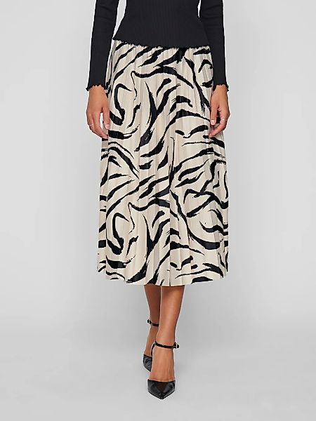 Vila Plisseerock VINITBAN PRINT SKIRT - günstig online kaufen