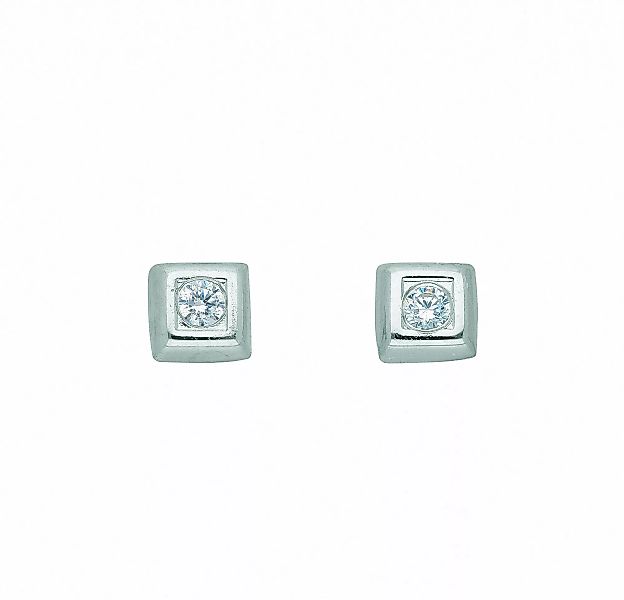 Adelia´s Paar Ohrhänger "1 Paar 925 Silber Ohrringe / Ohrstecker mit Zirkon günstig online kaufen