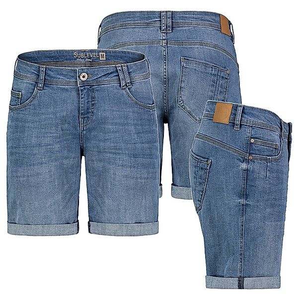 SUBLEVEL Bermudas Damen Jeans Shorts Bermuda günstig online kaufen