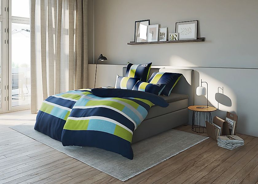 H.I.S Bettwäsche "Etienne in Gr. 135x200 oder 155x220 cm" 2 Stk. Bettwäsche günstig online kaufen