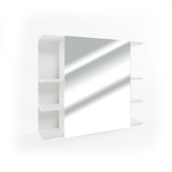 Vicco Badezimmerspiegelschrank Fynn, Weiß, 80 x günstig online kaufen