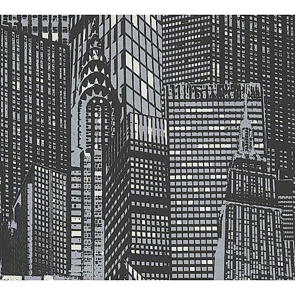 A.S. Création Vliestapete Day & Night Skyline FSC® günstig online kaufen