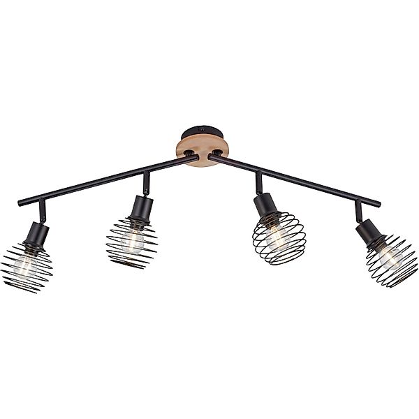 Just Light. Spot Eugen Holz-Natur 92 x 24 cm FSC® günstig online kaufen