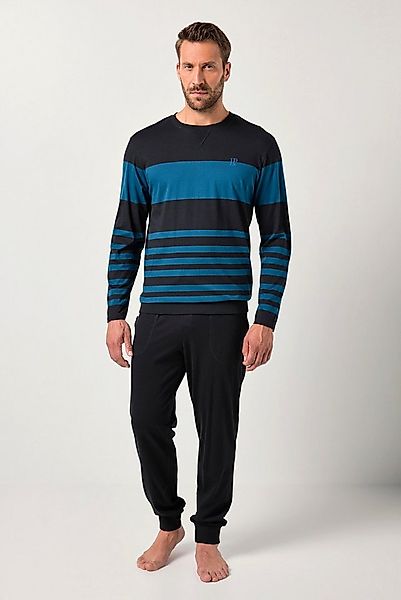 JP1880 Schlafanzug JP1880 Schlafanzug Bauchfit Zweiteiler Ringel günstig online kaufen