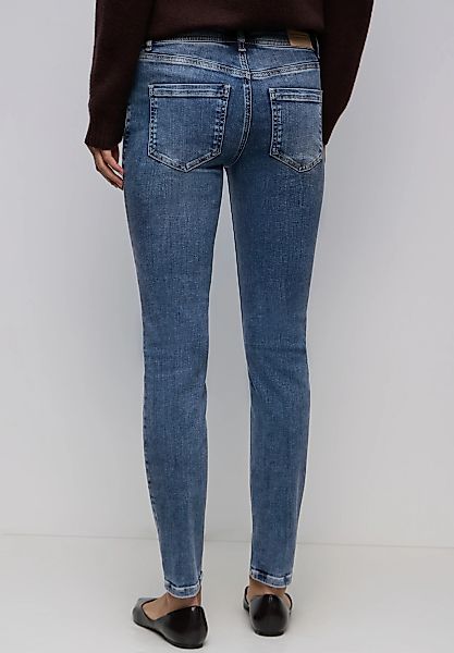 STREET ONE Slim-fit-Jeans Middle Waist günstig online kaufen