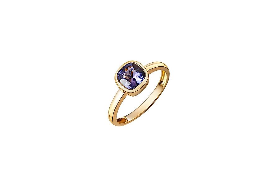 Vivance Fingerring 585/- Gelbgold glanz Tansanit günstig online kaufen