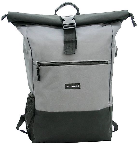 J JONES JENNIFER JONES Cityrucksack Großer Kurier-Rucksack mit Roll-Top, La günstig online kaufen