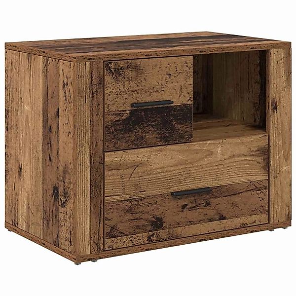 vidaXL Nachttisch mit Schubladen Altholz 60 x 36 x 45 cm Holzwerkstoff 8810 günstig online kaufen