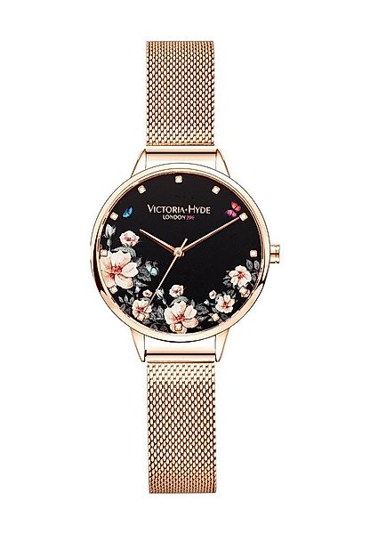 Victoria Hyde Quarzuhr Victoria Hyde Green Park Damen Basic Blumenmuster Me günstig online kaufen