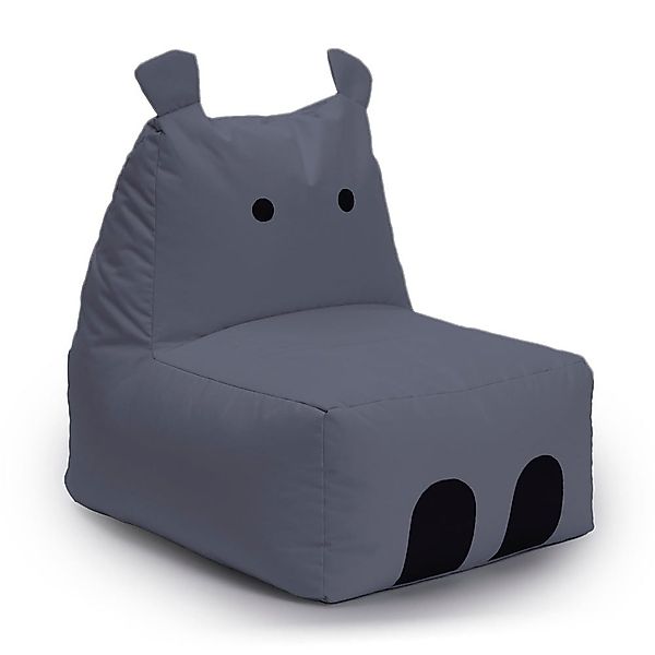 Lumaland Sitzsack Kinder Hippo Tier Kissen günstig online kaufen
