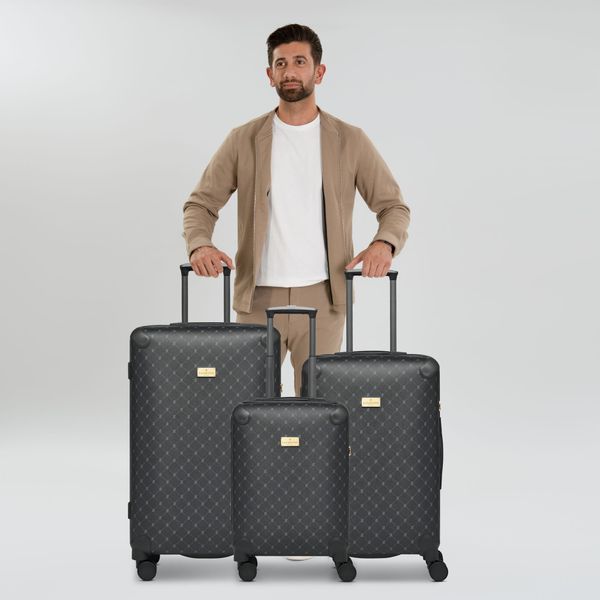 Lazarotti Trolleyset Palermo, 4 Rollen, (3-teilig, günstig online kaufen