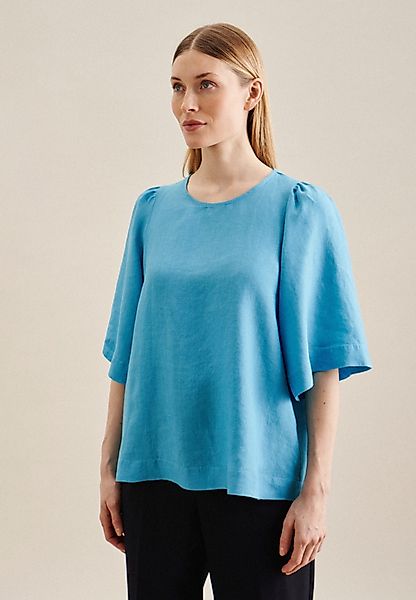 seidensticker Shirtbluse Schwarze Rose Kurzarm Rundhals günstig online kaufen