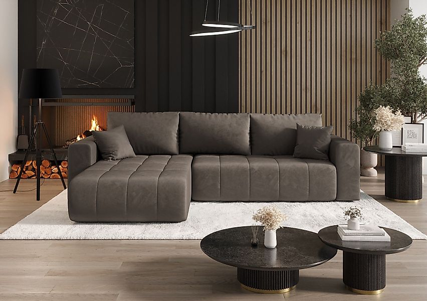 Fun Möbel Ecksofa Sofa Schlafsofa CAMILA günstig online kaufen