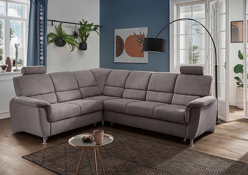 Home affaire Ecksofa Pisa L-Form, mit günstig online kaufen