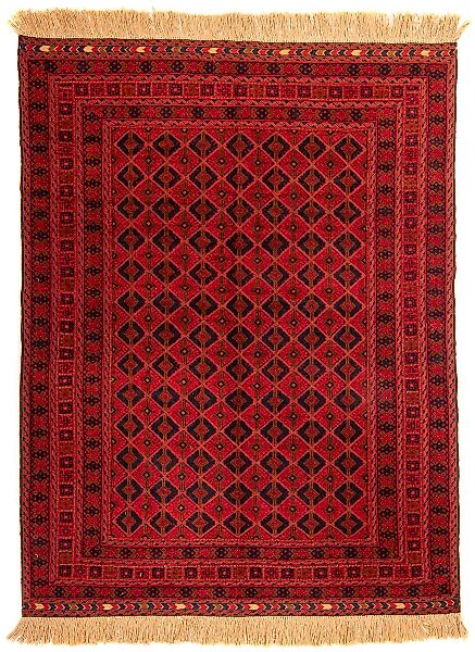 morgenland Orientteppich »Turkaman - 190 x 153 cm - dunkelrot«, rechteckig günstig online kaufen