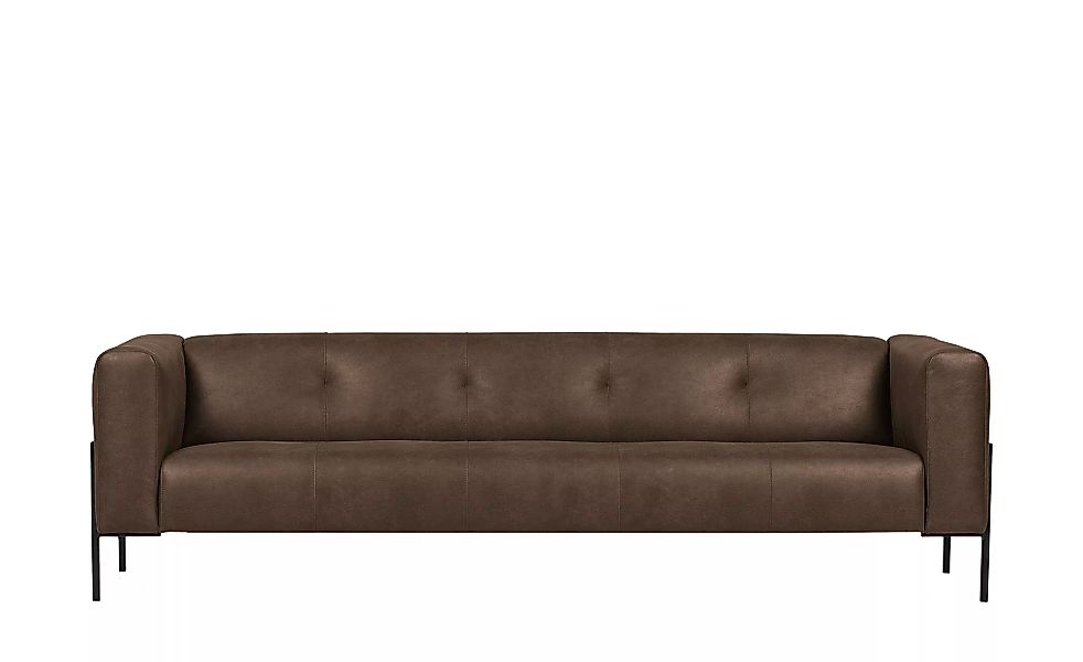 Sofa, 3-sitzig - braun - 213 cm - 72 cm - 90 cm - Polstermöbel > Sofas > 3- günstig online kaufen
