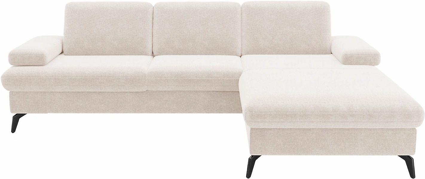 sit&more Ecksofa »Morris Jubi L-Form«, inkl. Armteilfunktion und 1 Zierkiss günstig online kaufen
